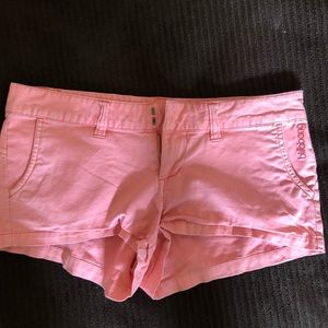 Billabong shorts, worn 3x